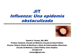 JIT Influenza: An Impending Pandemic