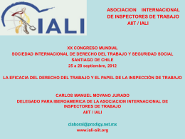International Association of Labour Inspection