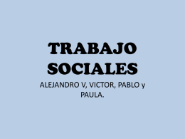 TRABAJO SOCIALES - NOVECENTO | Un blog de trabajo …