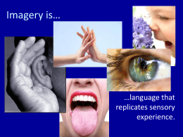 Imagery is… - Thinkport.org