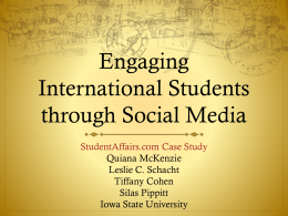 Engaging - StudentAffairs.com