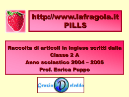 la fragola.it - Antonella Sbragi