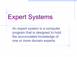 Expert Systems - Test-me