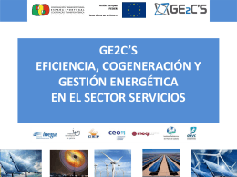 Diapositiva 1 - GE2C'S | Proyecto Europeo de Eficiencia
