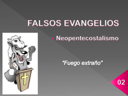 FALSOS EVANGELIOS