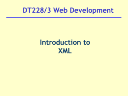 Web Development - DIT School of Computing
