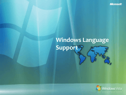 Vista Win32 MUI Application Development