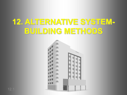 12. ALTERNATIVE SYSTEMS