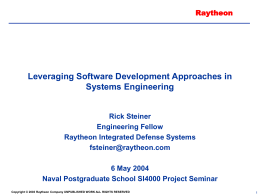 Leveraging Software Development Approaches in Systems