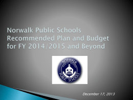 Board of Education Budget Presentation-12-17-13