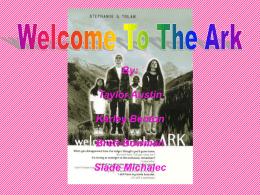 Welcome To The Ark