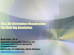 3D Information Visualization: An Introduction and
