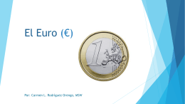 El EURO - carodriguezorengo