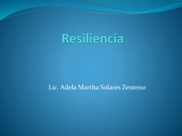 Resiliencia - Salud Tanatologica