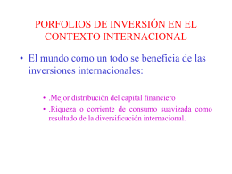 Finanzas Internacionales