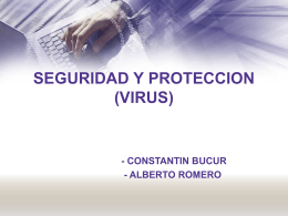 SEGURIDAD Y PROTECCION (VIRUS)