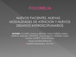 FOCOMELIA - Hospital Dr. Noel H. Sbarra De La Plata