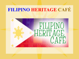 FILIPINO ONLINE CAFE - Language acquisition