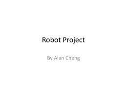 Robot Project - Portland State University
