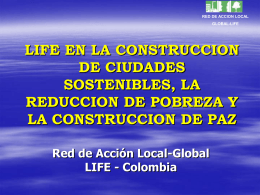 CONEXIONES EN LA CONSTRUCCION DE CIUDADES …