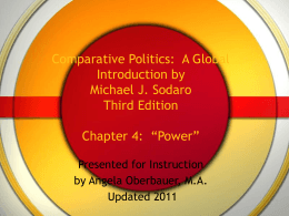 Comparative Politics: A Global Introduction by Michael J