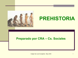 PREHISTORIA - ColegioChile2014's Blog | Just another