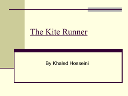 The Kite Runner - MissEichstaedt