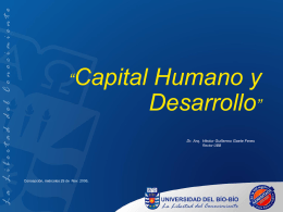 Capital Humano y Desarrollo