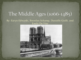 The Middle Ages (1066-1485) - semisch11
