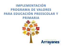 Diapositiva 1 - Instituto Arrayanes