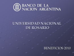 Diapositiva 1 - Universidad Nacional de Rosario (UNR