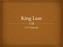 King Lear - Wikispaces