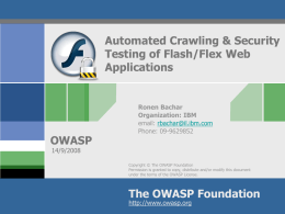 OWASP Plan