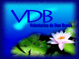 Voluntarias de Don Bosco