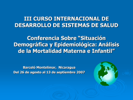 Diapositiva 1 - Home - Pan American Health Organization