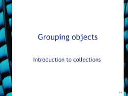 Objects First With Java - Chapter 4