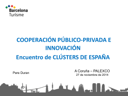 Diapositiva 1 - Cluster Turismo Galicia