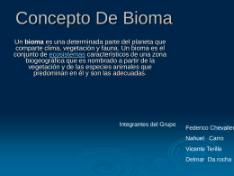 Concepto de Bioma - Liceoweblog's Weblog