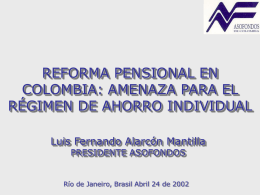 AGENDA - World Pension Association