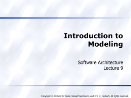 Introduction to Modeling - Philadelphia University