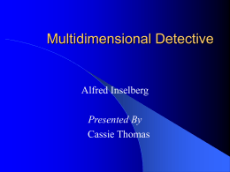 A Multidimensional Detective
