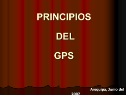 PRINCIPIOS DEL GPS - Geco