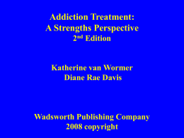 Power Point for Katherine van Wormer and Diane Rae …