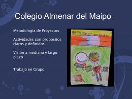 Colegio Almenar del Maipo Charlas para Padres, Agosto …