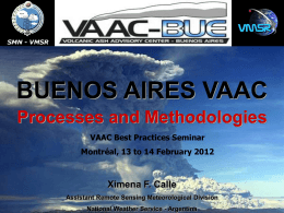 VAAC BUENOS AIRES - International Civil Aviation …