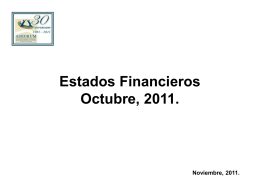 Estados Financieros Octubre 2009.