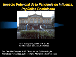 Plan Republica Dominicana Para Enfrentar la Pandemia de