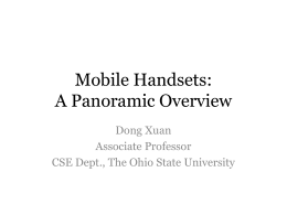 Mobile Handsets - Ohio State University