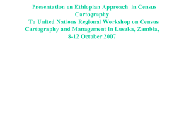 Presentation on Ethiopian Approach with Regard to