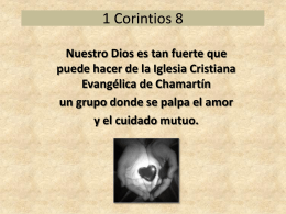 1 Corintios 8